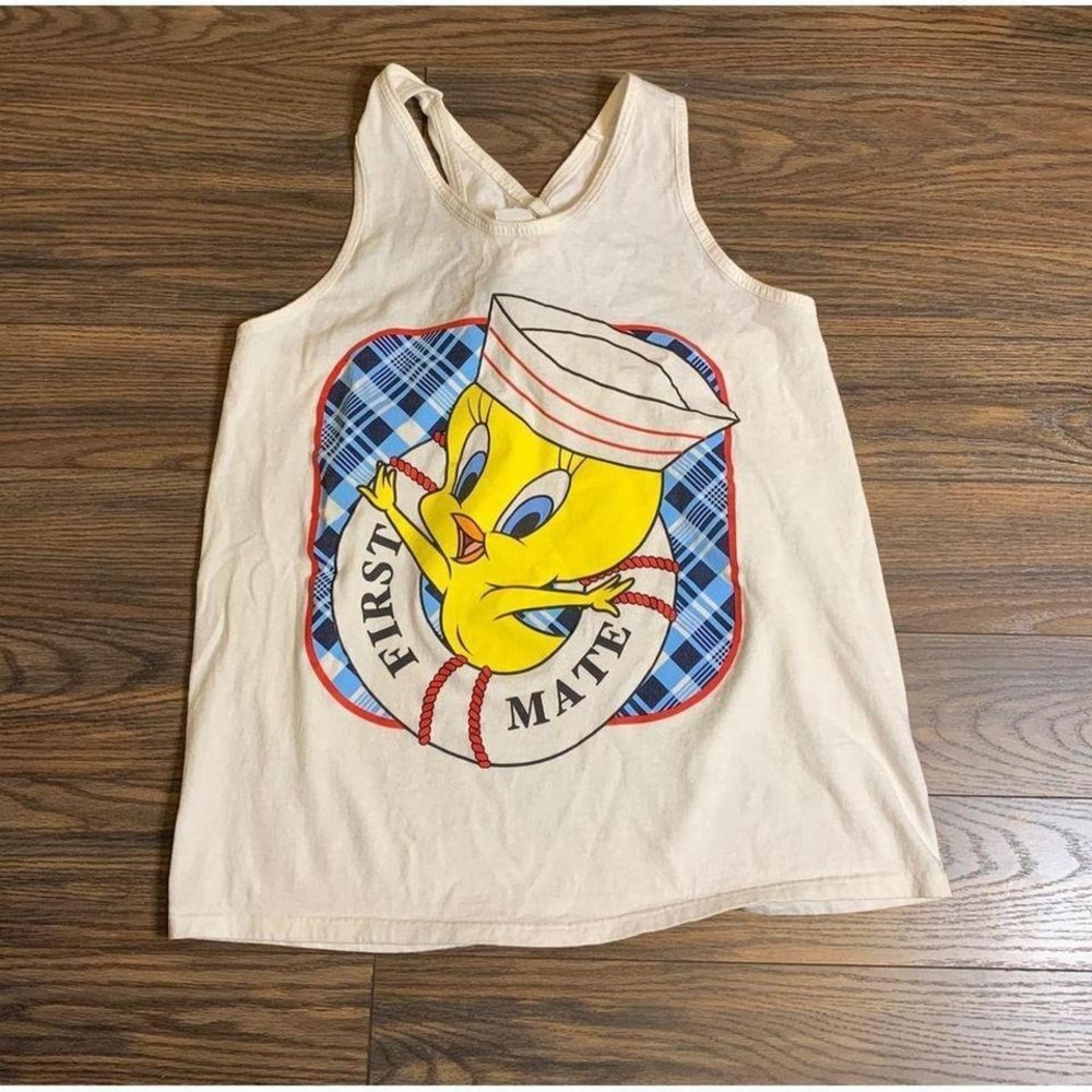 Vintage Tweety cover‎ up tank size OS